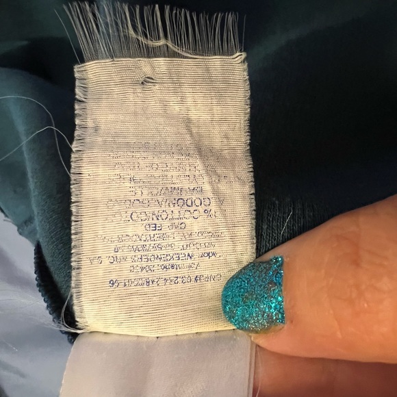 COPY - DARK MUTED AQUA BLUE CARDIGAN SWEATER OPEN FRONT CHARLOTTE HORNETS XL LO… - Picture 12 of 12